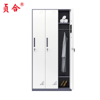 贞合 灰白三门更衣柜 1850*900*500MM 台