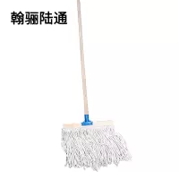 翰骊陆通 木杆拖布方型拖布 32cm 把