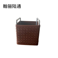翰骊陆通 收纳盒皮革编织储物盒 CW-01 个