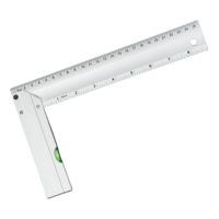 铝合金直角尺带水平  250*150mm