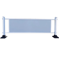 霖冠鑫广告护栏150*60cm/块