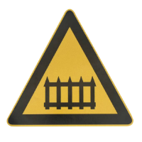 霖冠鑫三角标识膜边长65cm/张