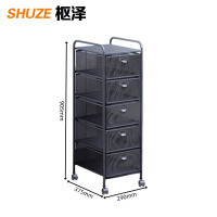 枢泽 桌下档案架 加高A4五抽款 组