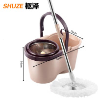 枢泽 拖把 旋转拖把 2布 把