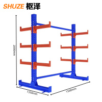 枢泽 双面悬臂重型货架 1500*1350*2090mm 组