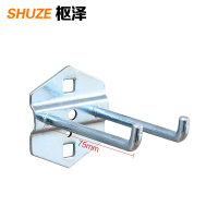 枢泽 工具挂钩 双直75mm(5个装) 包