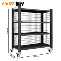 枢泽 网格货架 1200*400*1500mm 组