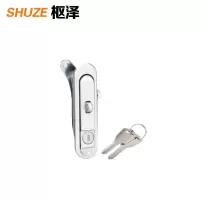 枢泽 平面锁配电箱锁 AB302挂鼻款 个