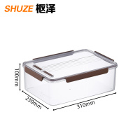 枢泽 塑料盒 5.4L 个