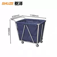 枢泽 手推布草车 6管 个