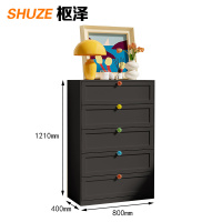 枢泽 办公柜 五斗柜800*400*1210mm 台