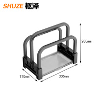 枢泽 置物架 黑色款 个