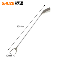 枢泽 不锈钢垃圾夹 120cm 个