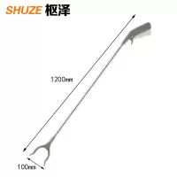 枢泽 不锈钢垃圾夹 120cm 个