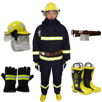 东安14款消防服五件套装消防头盔消防手套消防腰带消防靴