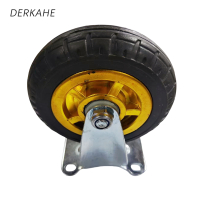 DERKAHE 中型手推车橡胶轮 φ100×32(4寸) 定向款 个