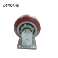 DERKAHE 重型手推车聚氨酯轮 φ150×50(6寸) 定向款 个