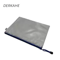 DERKAHE A4拉链PVC文件袋 10个装 包