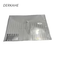 DERKAHE A4纽扣透明文件袋 100个装 包