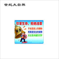 世纪大自然 安全宣传垫 300*245mm 张