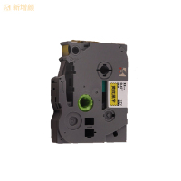 新增颜 XZY-A1A-GA106 黄底黑字12MM标签色带(计价单位:个)黄色