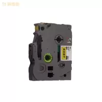 新增颜 XZY-A1A-GA106 黄底黑字12MM标签色带(计价单位:个)黄色