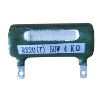 七九四 筛选精密被釉线绕电阻器 RX20(T) 50W 4KΩ 个