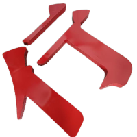 鹿鸣原 铁皮字 60*60 个