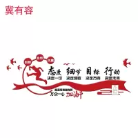 冀有容 文化墙亚克力+PVC(铝塑板底板) 100*100cm 平方米