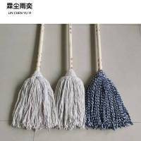 霖尘雨奕 棉线吸水拖布墩布 木杆圆头/把