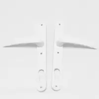 华夏京铁城锁具铝塑门锁铝塑