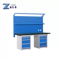 豫庄德防静电工作台2.1m双柜张