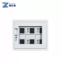 豫庄德手机存放柜6门台