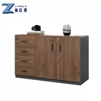 豫庄德落地柜双门台