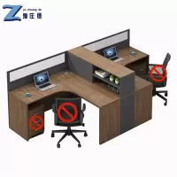 豫庄德工位办公桌T型套