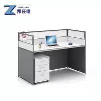 豫庄德职员桌单人柜组