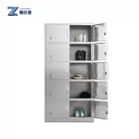 豫庄德不锈钢更衣柜10门台