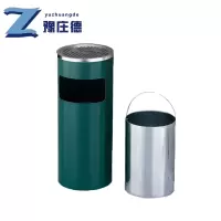 豫庄德垃圾桶墨绿个