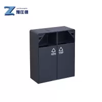 豫庄德不锈钢垃圾桶63cm个