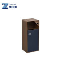 豫庄德户外不锈钢垃圾桶22L个