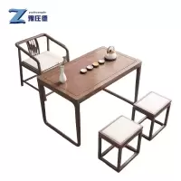 豫庄德茶桌木板张