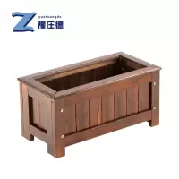 豫庄德户外花箱木质个