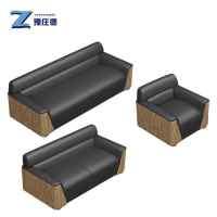 豫庄德接待沙发3+2+1套