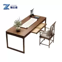 豫庄德书桌学习桌1.4m+单椅套