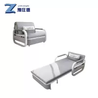 豫庄德沙发床灰色张