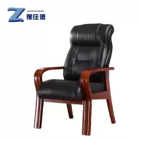 豫庄德老板椅木质把