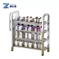 豫庄德不锈钢鞋架四层个