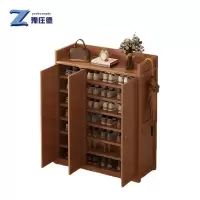 豫庄德鞋柜三门个