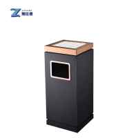 豫庄德立式垃圾桶带烟缸个
