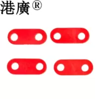 电缆芯线牌标识(8×20mm 红壳纸椭圆 PVC)1个